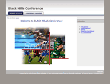 Tablet Screenshot of blackhillsconference.org